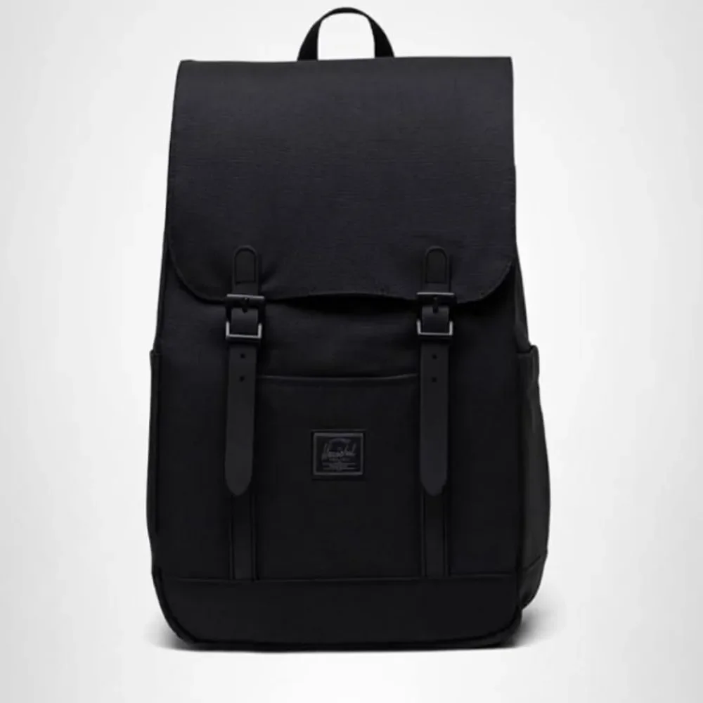 Hershel Retreat  Black Canvas CU Backpack UNISEX NWOT